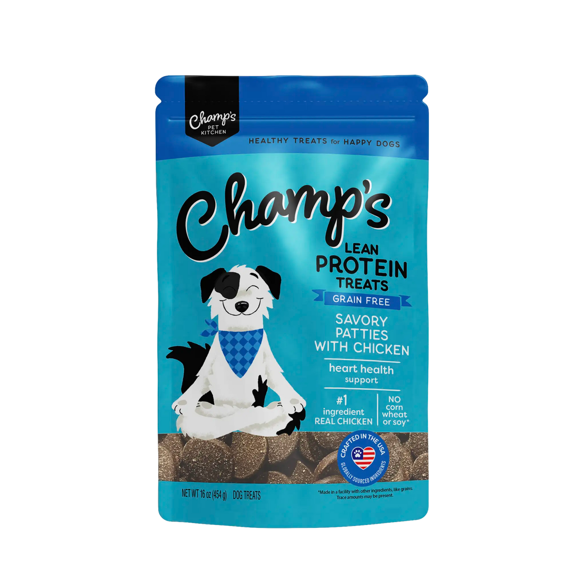 Grain-Free Chicken Dog Treats for Heart Health – Champs Pet Kitchen Inc